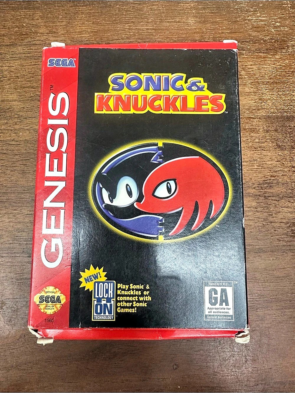 SEGA Sonic & Knuckles Genesis Game complete